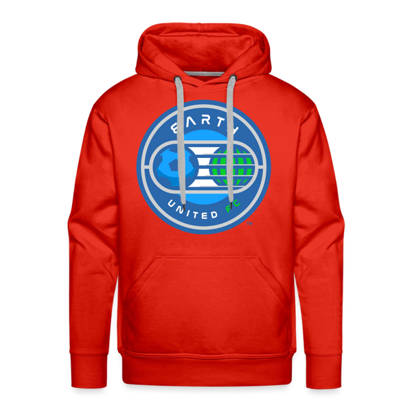 Earth United FC Premium Adult Hoodie - red