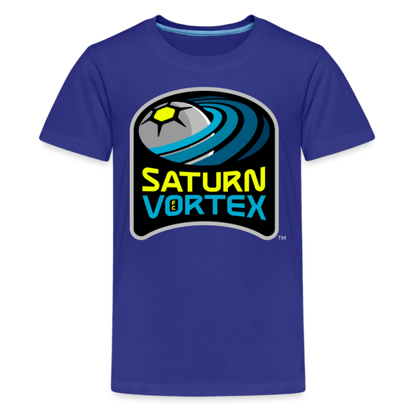 Saturn Vortex FC Kids' Premium T-Shirt - royal blue