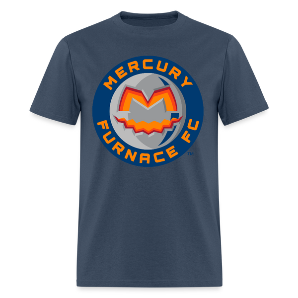 Mercury Furnace FC Unisex T-shirt -  blue dusk