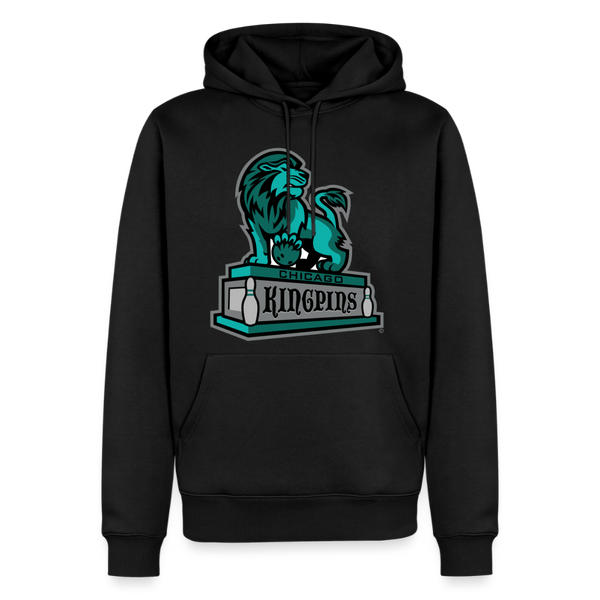 Chicago Kingpins Premium Adult Hoodie - black