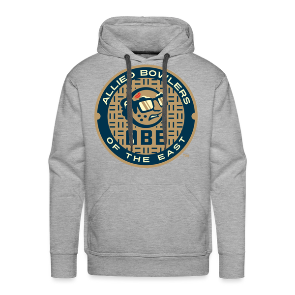 ABE Bowling Premium Adult Hoodie - heather grey