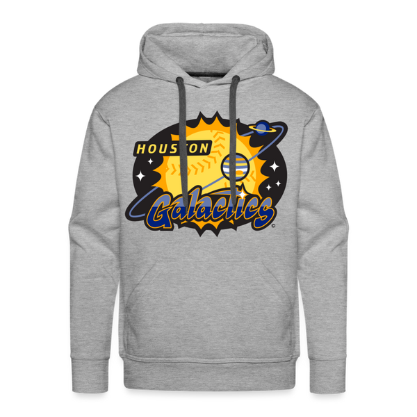 Houston Galactics Premium Adult Hoodie - heather grey