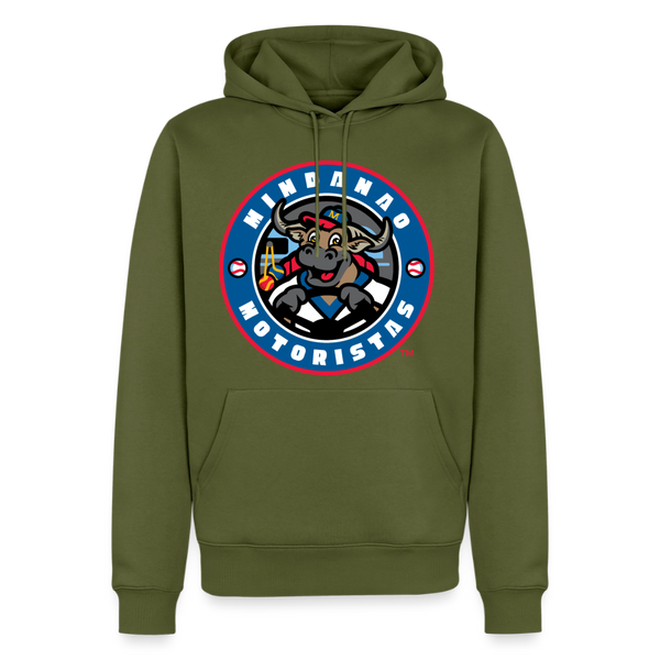 Mindanao Motoristas Premium Adult Hoodie - khaki green 