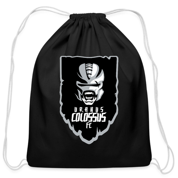 Uranus Colossus FC Cotton Drawstring Bag - black