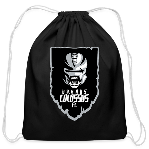 Uranus Colossus FC Cotton Drawstring Bag - black