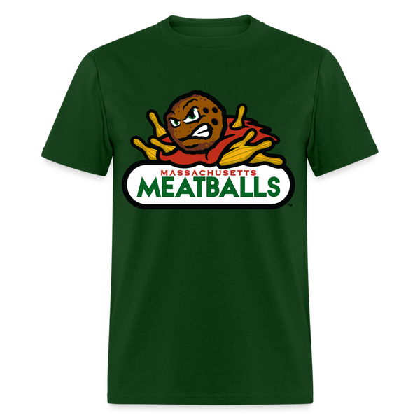 Massachusetts Meatballs Unisex T-Shirt - forest green