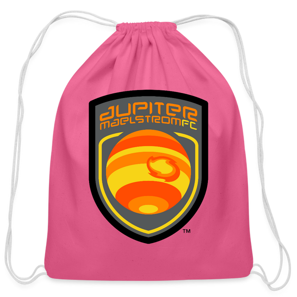 Jupiter Maelstrom FC Cotton Drawstring Bag - pink