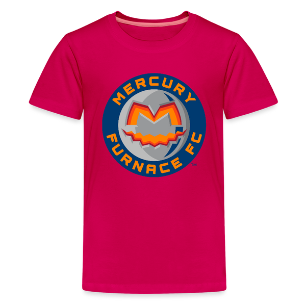 Mercury Furnace FC Kids' Premium T-Shirt - dark pink