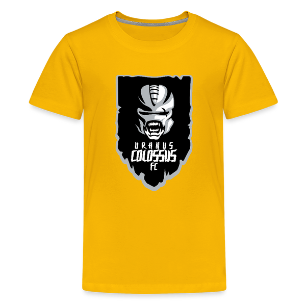 Uranus Colossus FC Kids' Premium T-Shirt - sun yellow