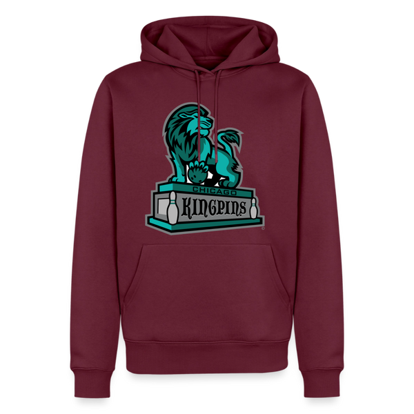 Chicago Kingpins Premium Adult Hoodie - burgundy