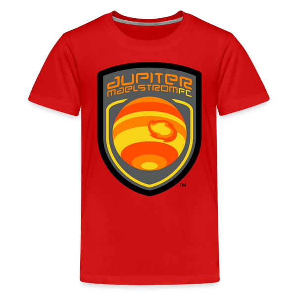 Jupiter Maelstrom FC Kids' Premium T-Shirt - red