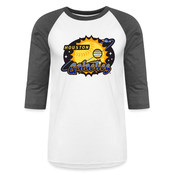 Houston Galactics Baseball T-Shirt - white/charcoal