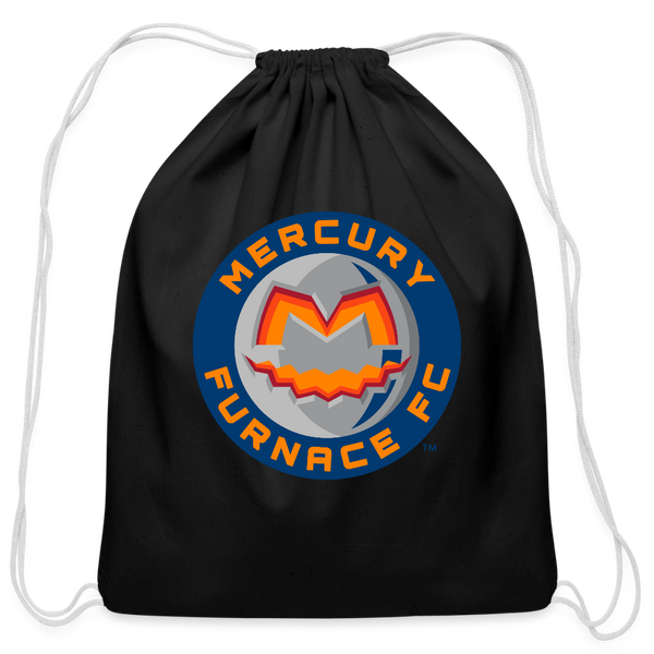 Mercury Furnace FC Cotton Drawstring Bag - black