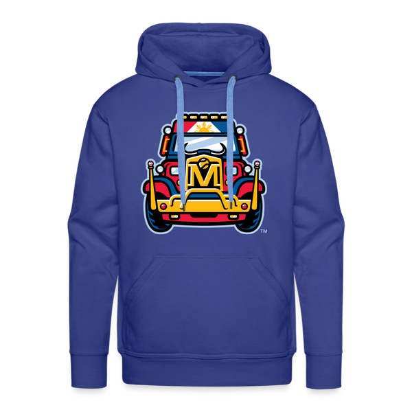 Mindanao Motoristas Jeepney Premium Adult Hoodie - royal blue