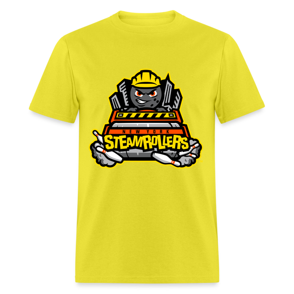 New York Steamrollers Unisex T-Shirt - yellow