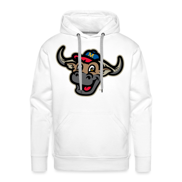 Mindanao Motoristas Carabao Premium Adult Hoodie - white
