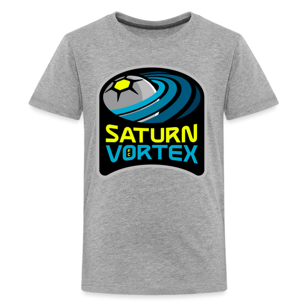 Saturn Vortex FC Kids' Premium T-Shirt - heather gray