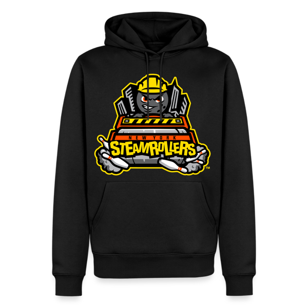 New York Steamrollers Premium Adult Hoodie - black