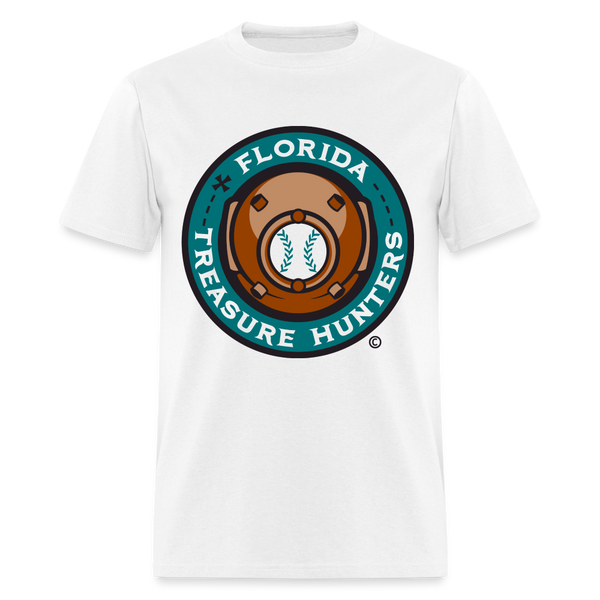 Florida Treasure Hunters Unisex T-Shirt - white