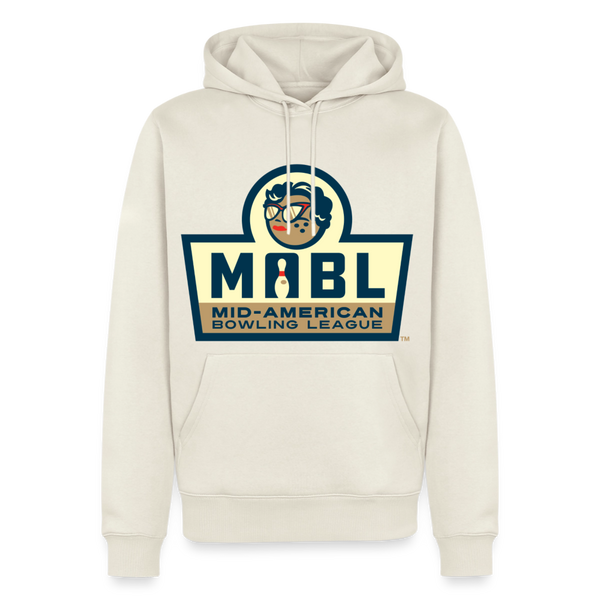 MABL Bowling Premium Adult Hoodie - off white