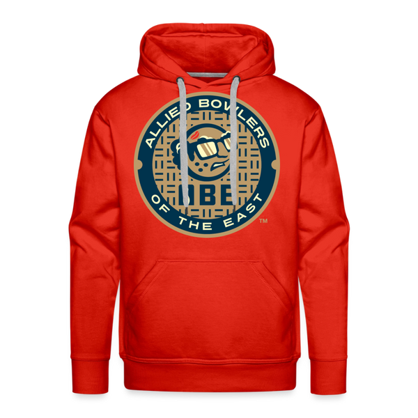 ABE Bowling Premium Adult Hoodie - red
