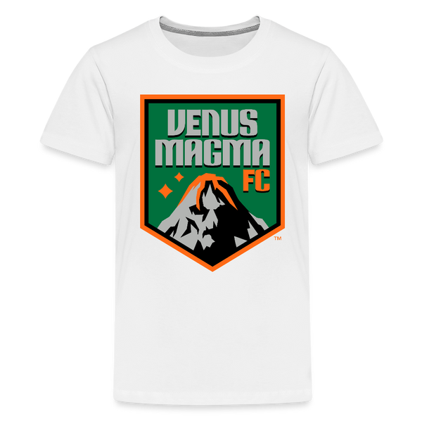 Venus Magma FC Kids' Premium T-Shirt - white