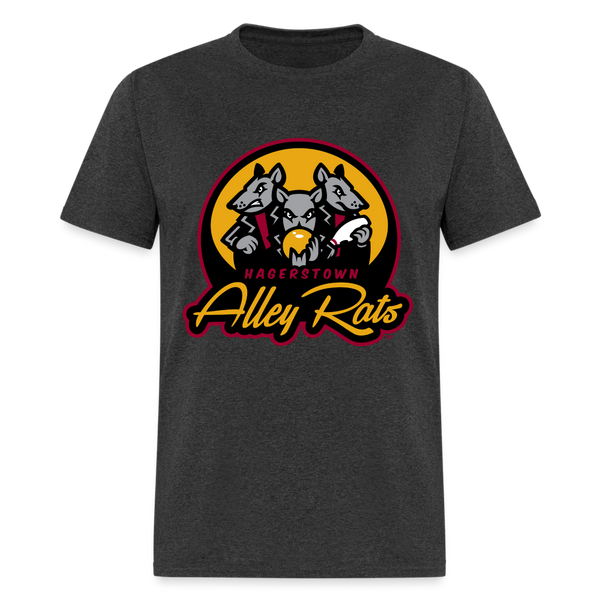 Hagerstown Alley Rats Unisex T-Shirt - heather black