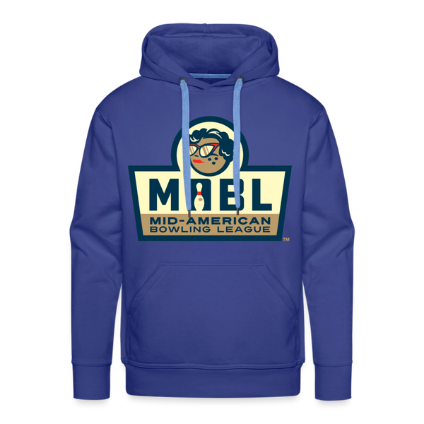 MABL Bowling Premium Adult Hoodie - royal blue