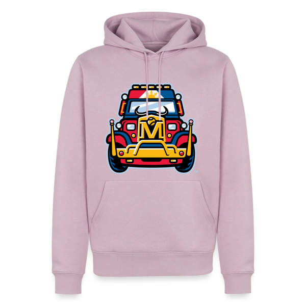 Mindanao Motoristas Jeepney Premium Adult Hoodie - dusty pink