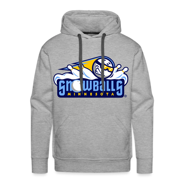 Minnesota Snowballs Premium Adult Hoodie - heather grey