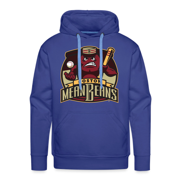 Boston Mean Beans Premium Adult Hoodie - royal blue
