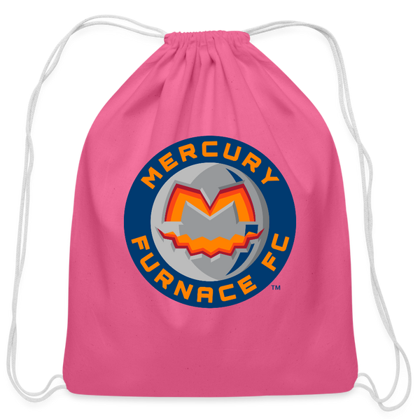 Mercury Furnace FC Cotton Drawstring Bag - pink