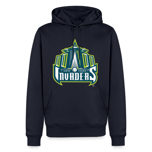 New York Invaders Premium Adult Hoodie - navy