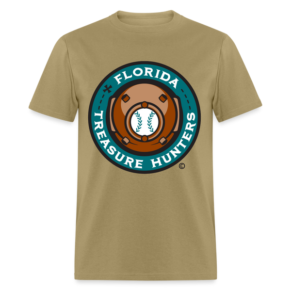 Florida Treasure Hunters Unisex T-Shirt - khaki