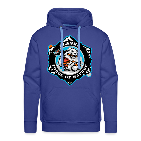 Alaska Force of Nature Premium Adult Hoodie - royal blue