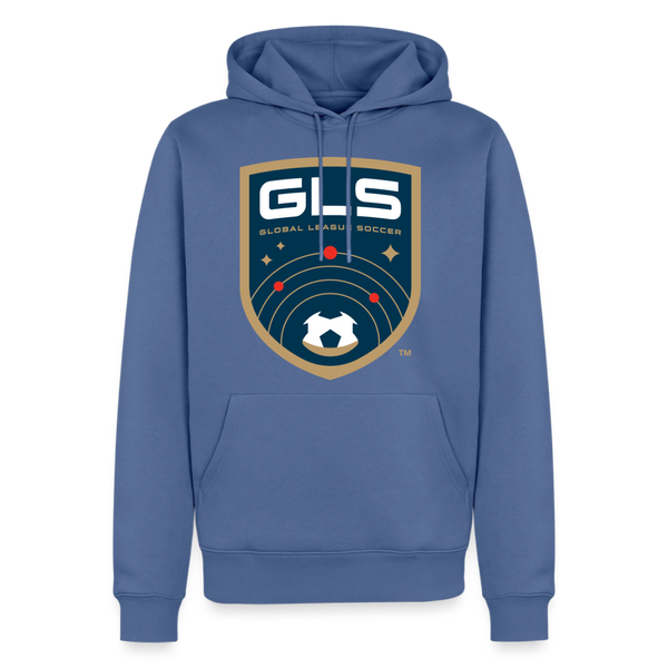 Global League Soccer Premium Adult Hoodie - stone blue 