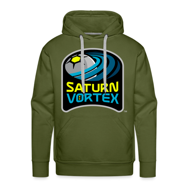 Saturn Vortex FC Premium Adult Hoodie - olive green