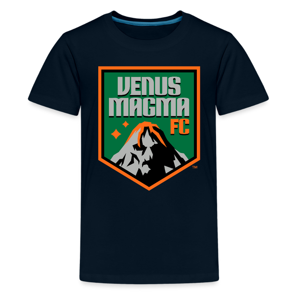 Venus Magma FC Kids' Premium T-Shirt - deep navy