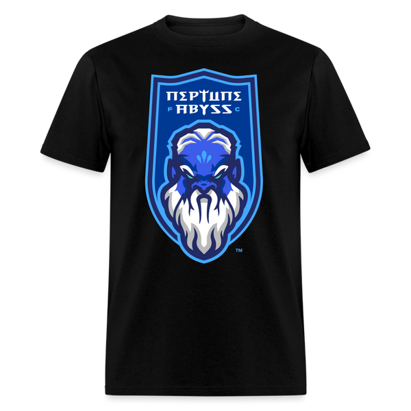 Neptune Abyss FC Unisex T-Shirt - black