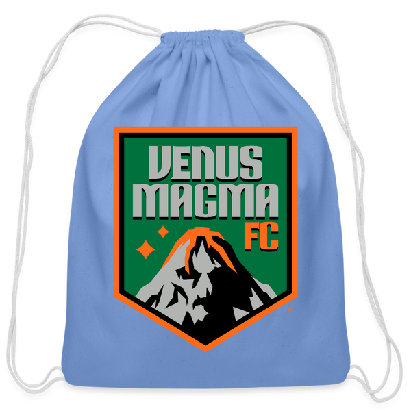 Venus Magma FC Cotton Drawstring Bag - carolina blue