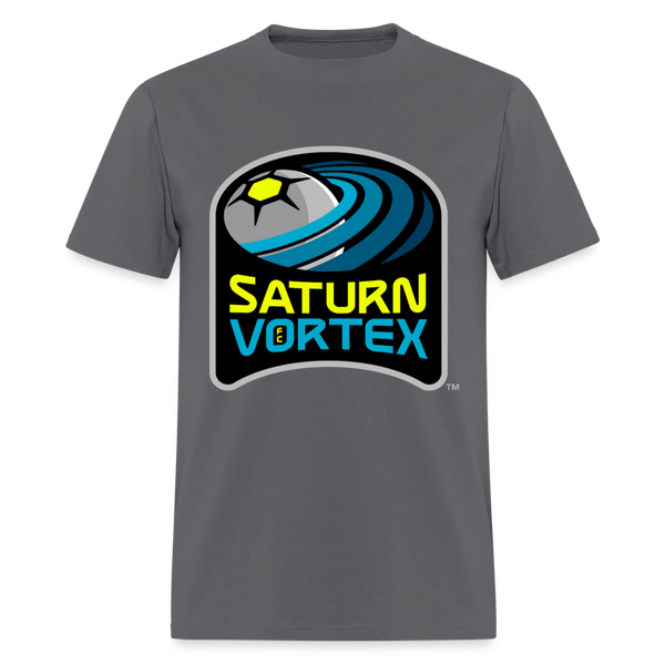 Saturn Vortex FC Unisex T-shirt - charcoal