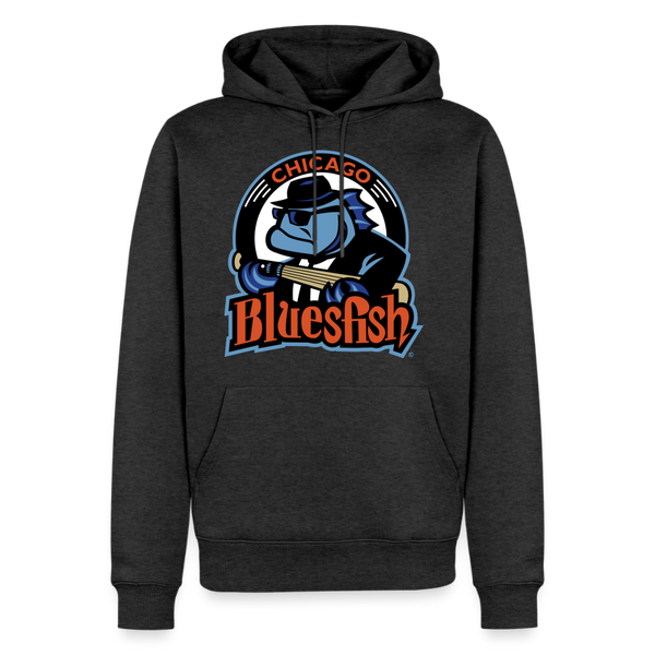 Chicago Bluesfish Premium Adult Hoodie - heather anthracite