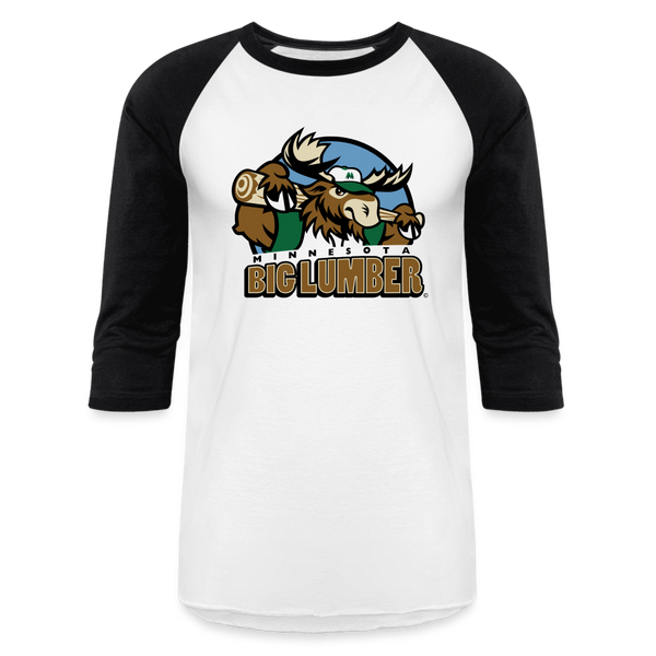 Minnesota Big Lumber Baseball T-Shirt - white/black