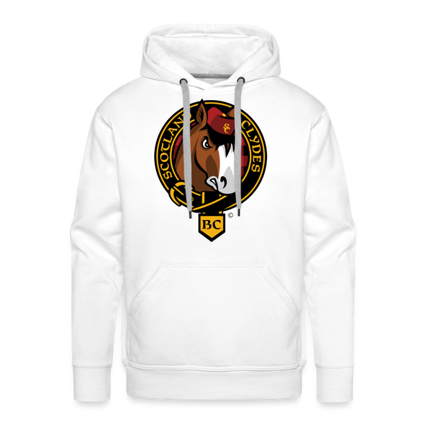 Scotland Clydes Premium Hoodie - white