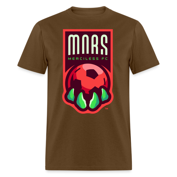 Mars Merciless FC Unisex T-Shirt - brown