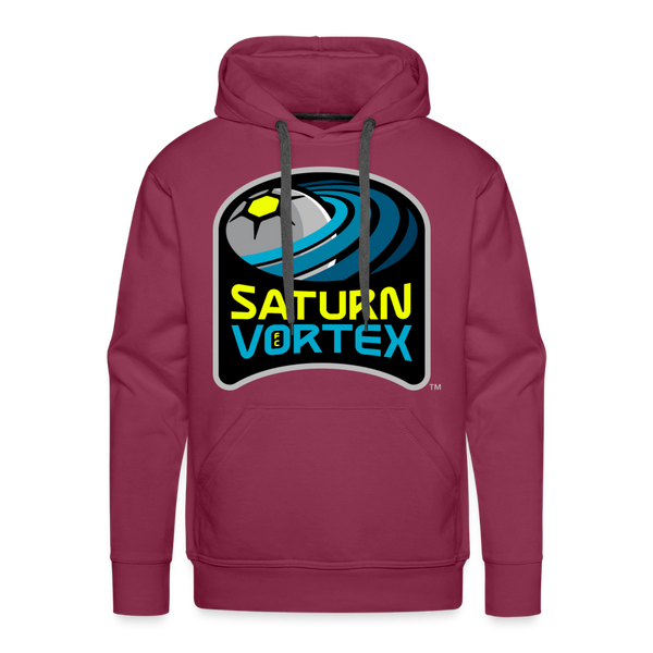 Saturn Vortex FC Premium Adult Hoodie - burgundy