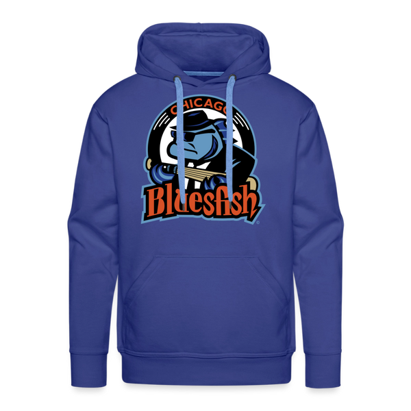 Chicago Bluesfish Premium Adult Hoodie - royal blue