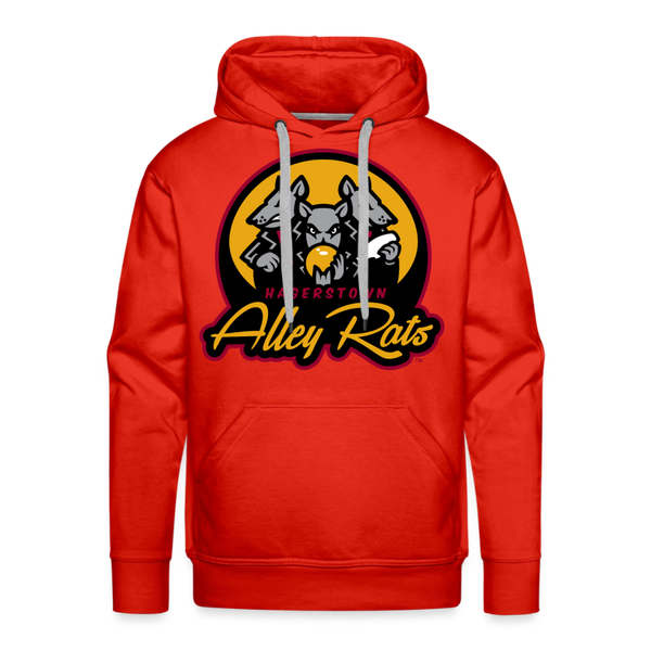 Hagerstown Alley Rats Premium Adult Hoodie - red