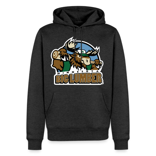 Minnesota Big Lumber Premium Adult Hoodie - heather anthracite