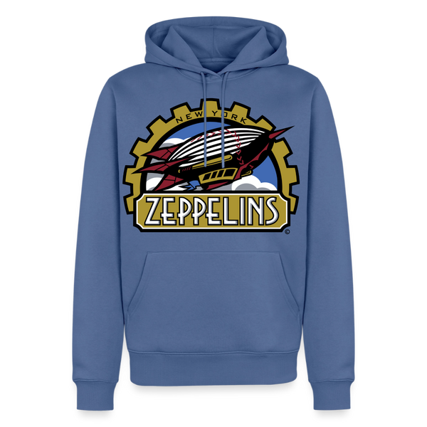 New York Zeppelins Premium Hoodie - stone blue 